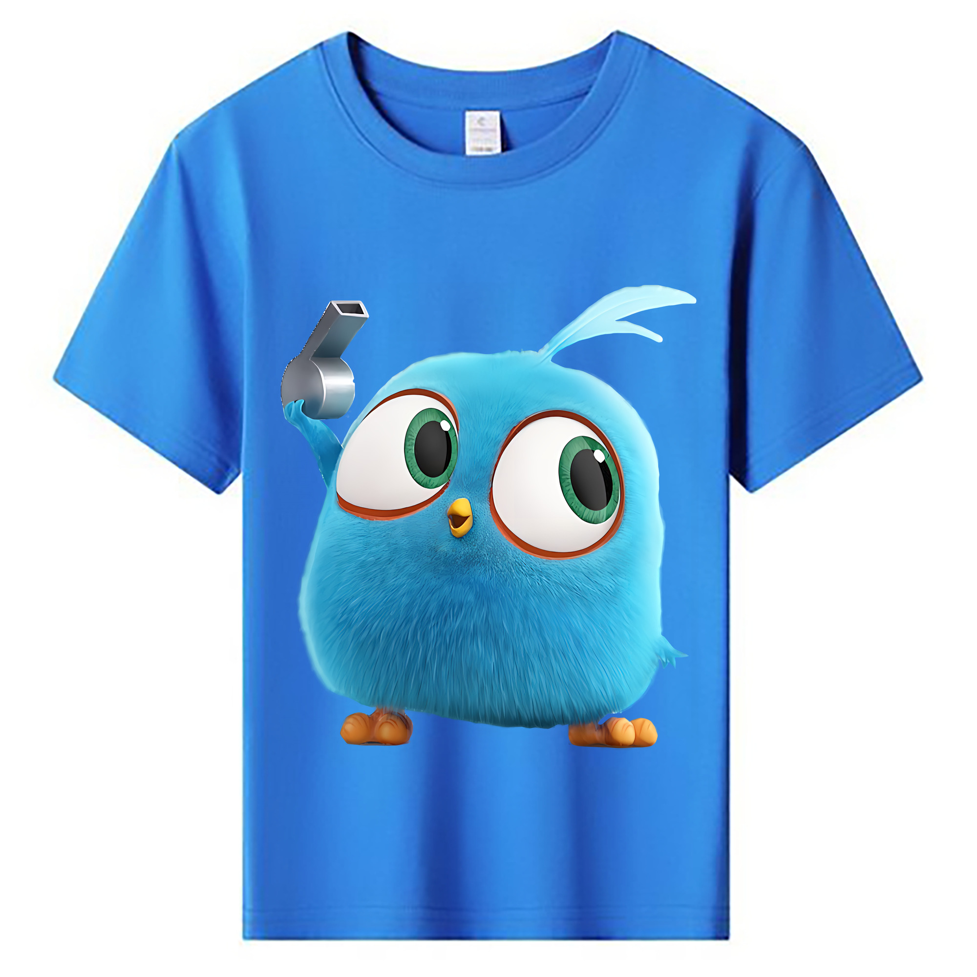 （画像用） Angry Birds アングリーバード 綿100％キッズTシャツ（フロントプリント）